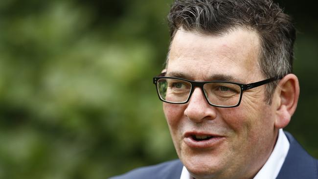 Daniel Andrews said Victoria’s high vaccination rate meant Melbourne could safely exit lockdown on Friday. Picture: Getty Images