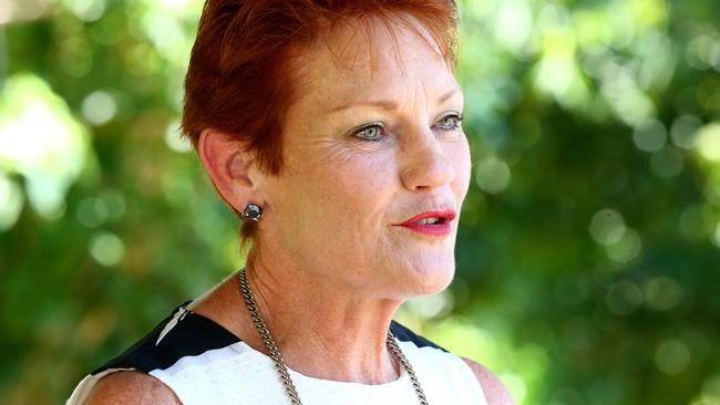 Now we know how Pauline Hanson ended up with an invitation to Donald Trump’s big do. Picture: Liam Kidston
