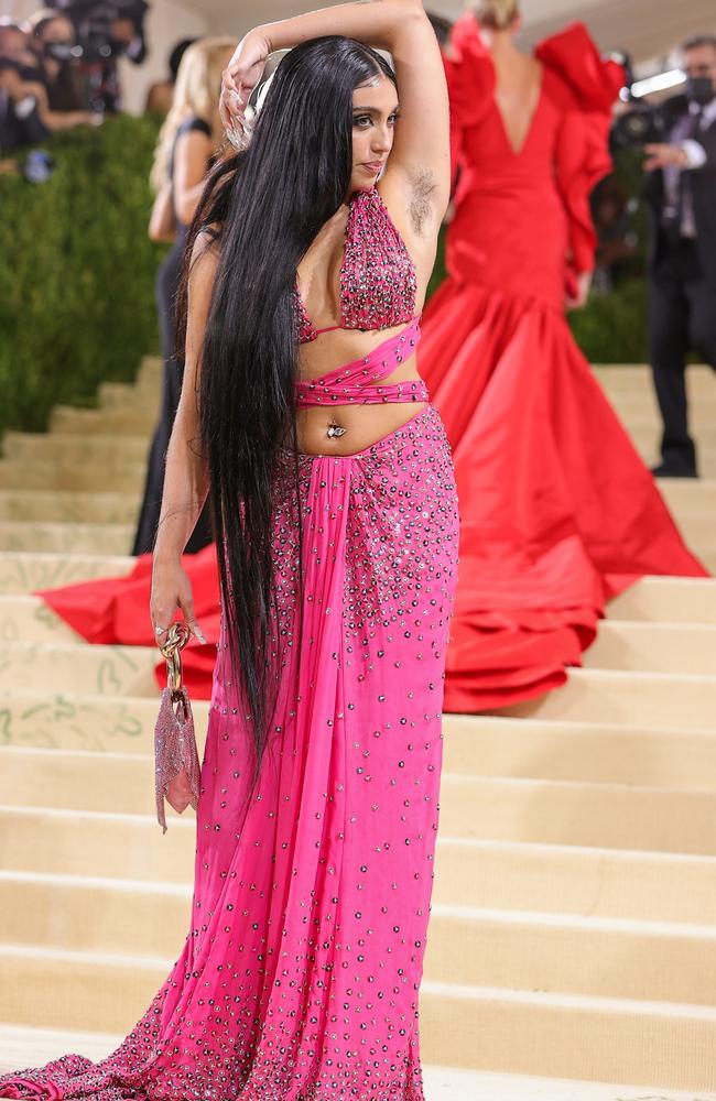 Lourdes Leon at this year’s Met Gala. Picture: Theo Wargo/Getty Images