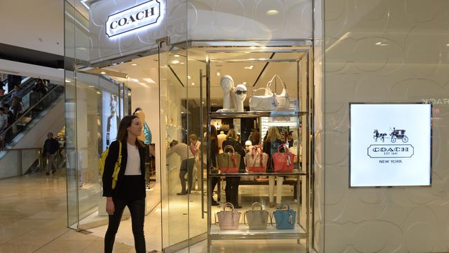 A Coach handbag store at Chatswood Chase.