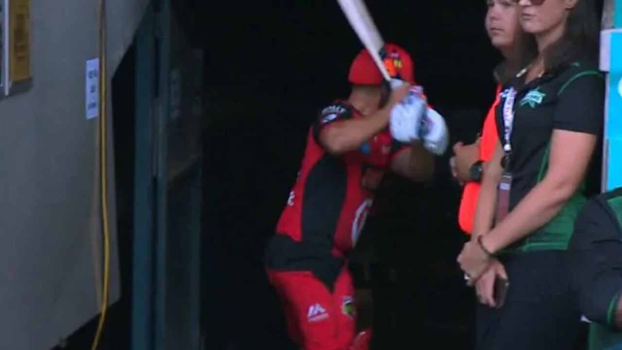 Aaron Finch’s outburst at the Big Bash League grand final hasn’t gone unnoticed, with Cricket Australia charging the Melbourne Renegades captain. 