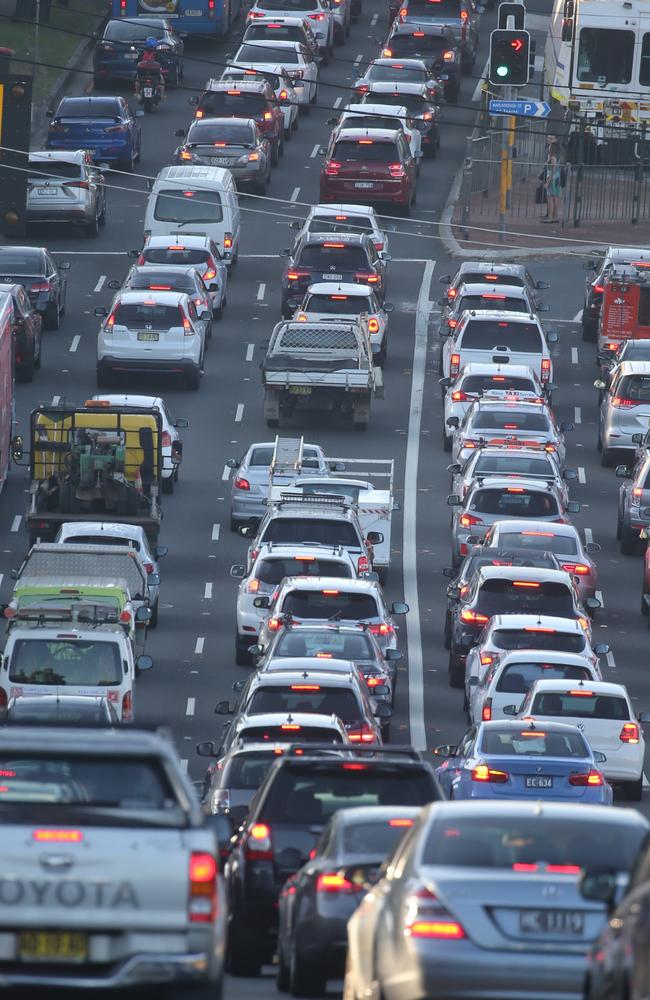 Road lanes in Australia are wider than in many countries. Picture: John Grainger