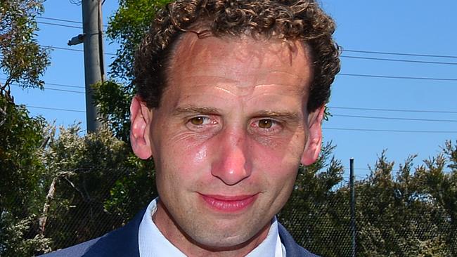 Pictured is STATE ELECTION 2014 - Key Seat Frankston. Liberal member Sean Armistead at Mount Erin College in Frankston South. Picture: Derrick den Hollander