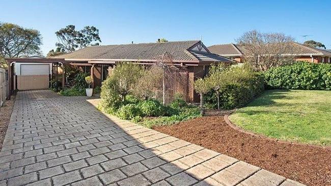 In Geelong suburb Grovedale, the three-bedroom house at 41 Birkenhead Drive is for sale for $665,000-$695,000.