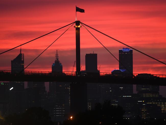 Although we know the pain of crossing the West Gate in the morning, Melbourne scored well for infrastructure. Picture: Nicole Garmston