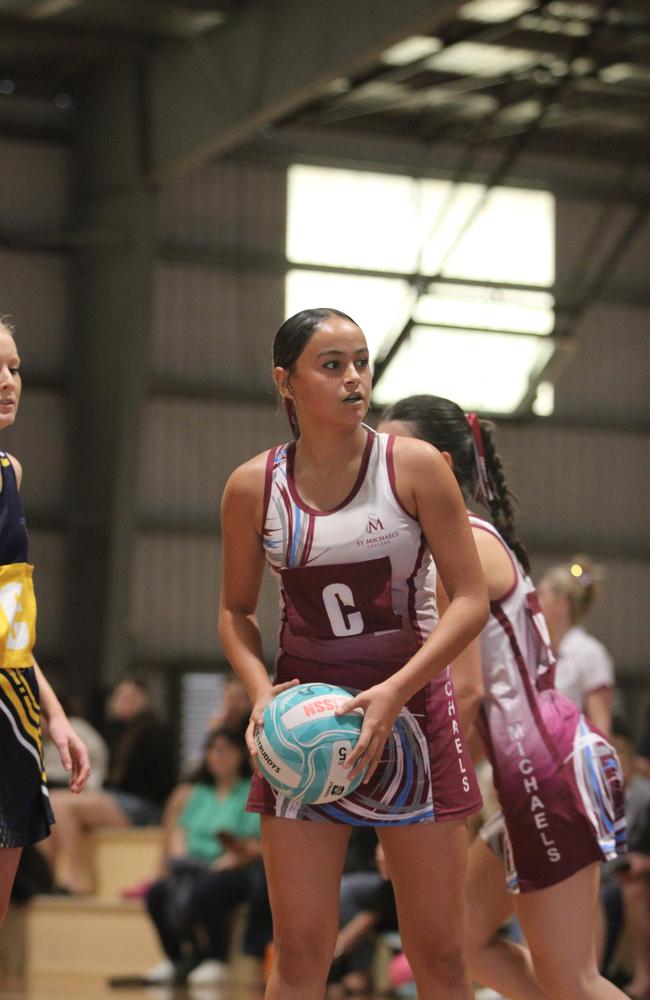 QISSN 2024 pool match between St Michael's College and St Catherine's Catholic College