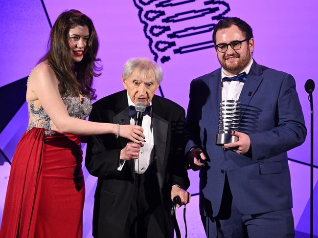 The documentary about Dr Tucker’s life, What’s Next, was the People’s Voice Winner at the 2025 Webby Awards. Picture: Getty Images for The Webby Awards