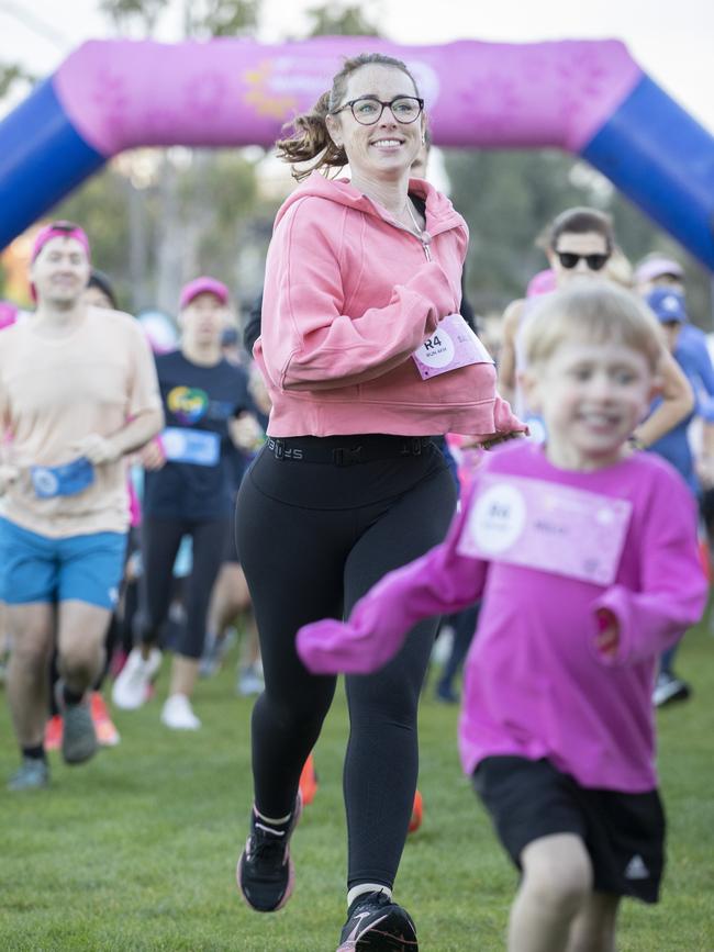 Mother's Day Classic run and walk at Bellerive. Picture: Chris Kidd