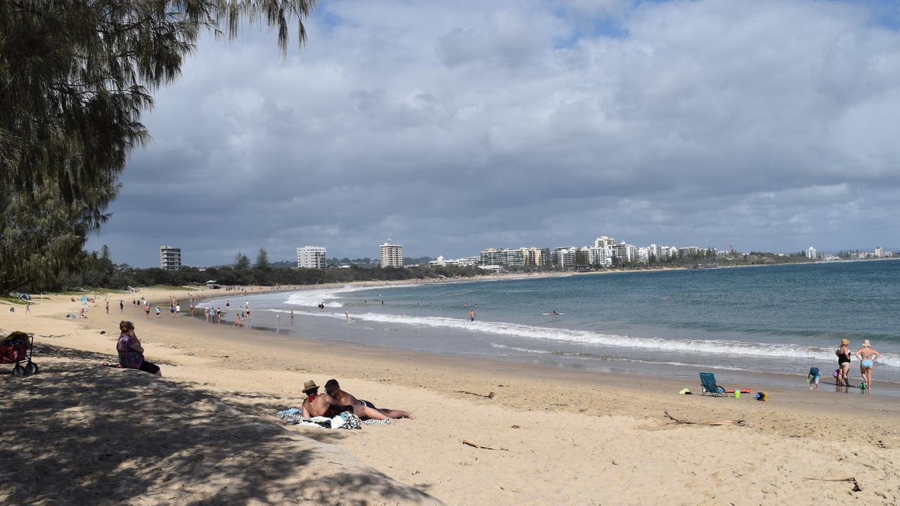 Mooloolaba beach.