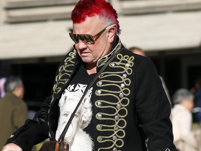 Darryn Lyons arriving for Kyle’s 50th birthday bash. Picture: Sam Ruttyn