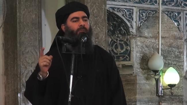 Former Islamic State leader Abu Bakr al-Baghdadi. Picture: AFP