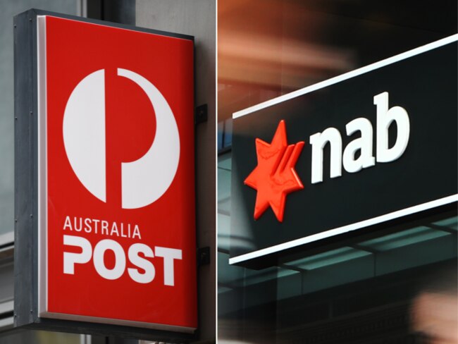 NAB and Aus Post have revealed they will close locations in Geelong.