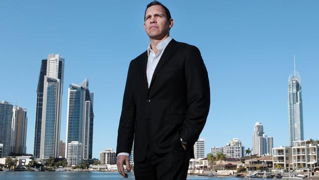 Former Titans COO Tony Mestrov at Bundall. Picture: Richard Gosling