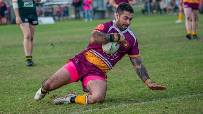 James Ralphs was a try scorer again this week. Picture: Thomas Lisson