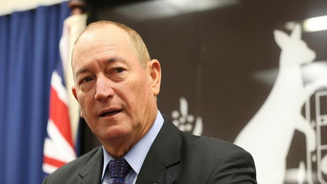 Senator Fraser Anning in Brisbane. Picture: Lyndon Mechielsen