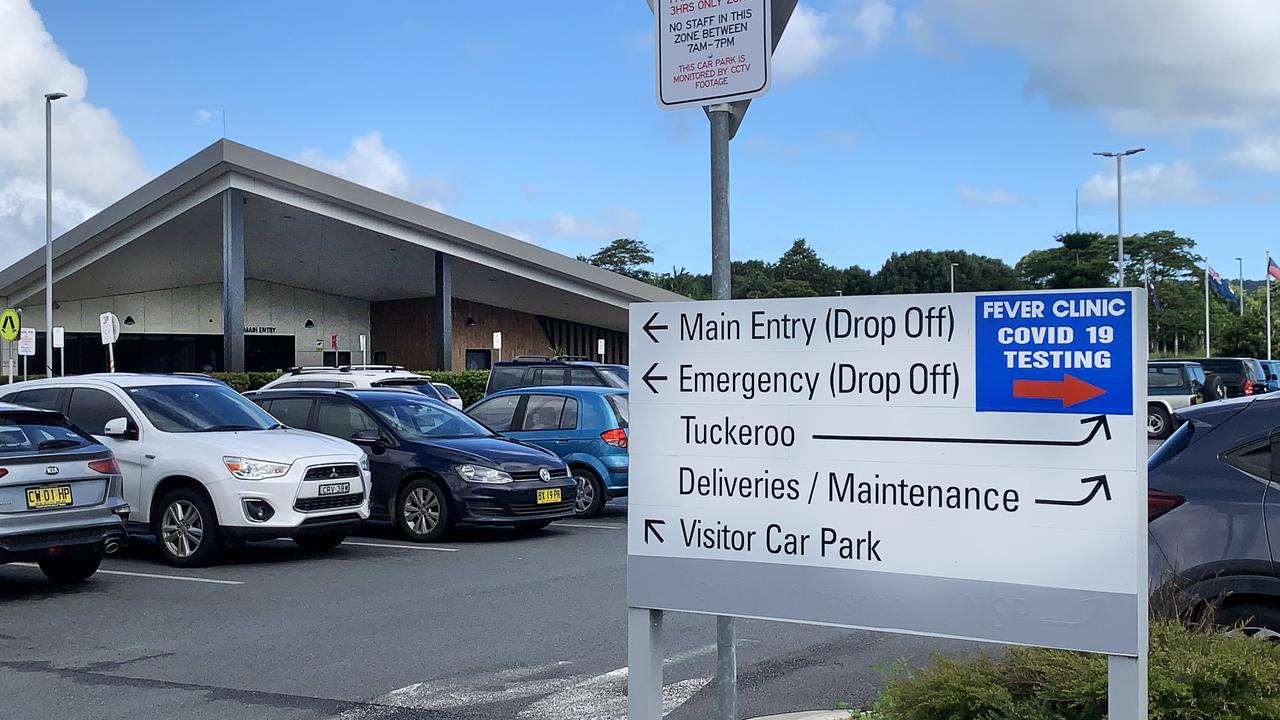 Byron Bay Hospital. The region is expected to see an influx of tourists over Christmas. Picture: NCA NewsWire / Scott Powick