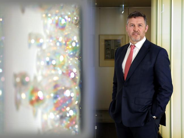 21/06/2018: Deutsche Bank chief executive Anthony Miller in Deutsche Bank's Sydney offices.Pic by James Croucher