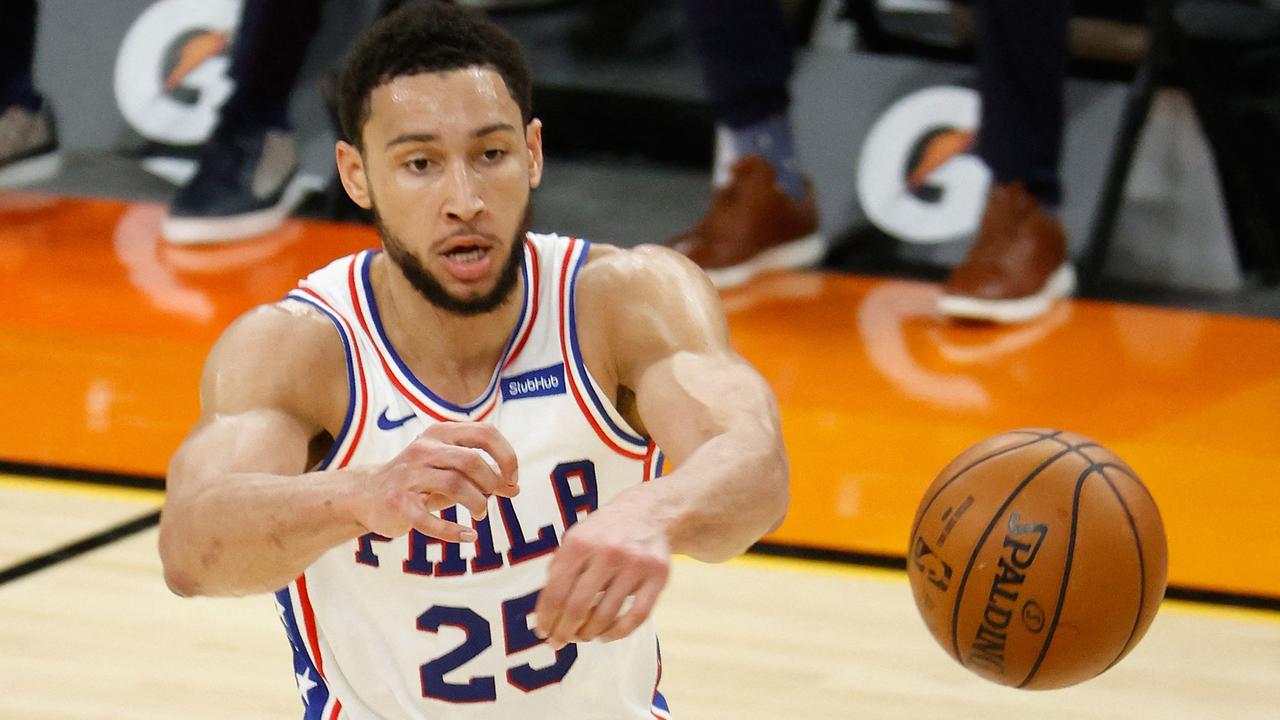 Ben Simmons’ eye-watering wage has him way out in front as Australia’s highest-earning sportsman. Picture: Christian Petersen/Getty Images