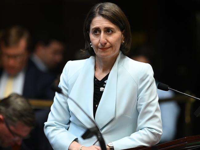 NSW Premier Gladys Berejiklian will attend the NSW Bushfire State Memorial. Picture: AAP/Joel Carrett