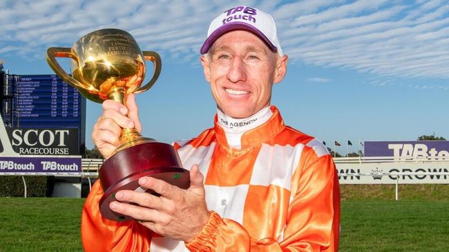 Champion Perth jockey William Pike won’t be in the saddle for at least a month. Picture: Western Racepix.