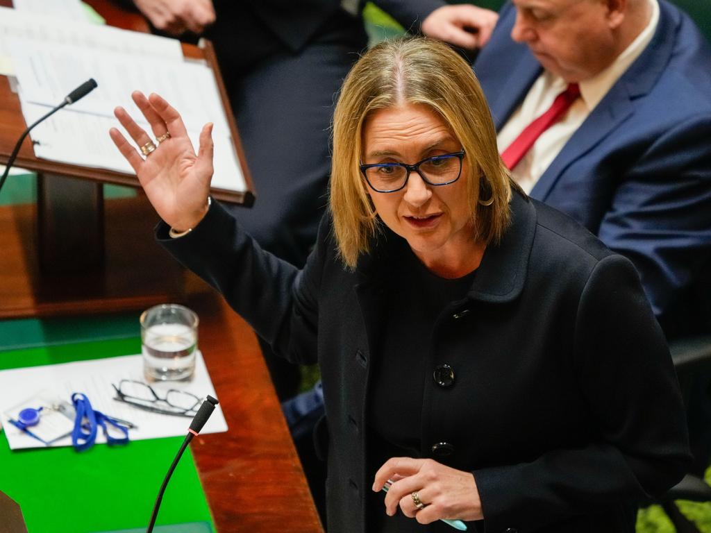 Premier Jacinta Allan’s pay will rise to almost $500,000. Picture: Getty Images