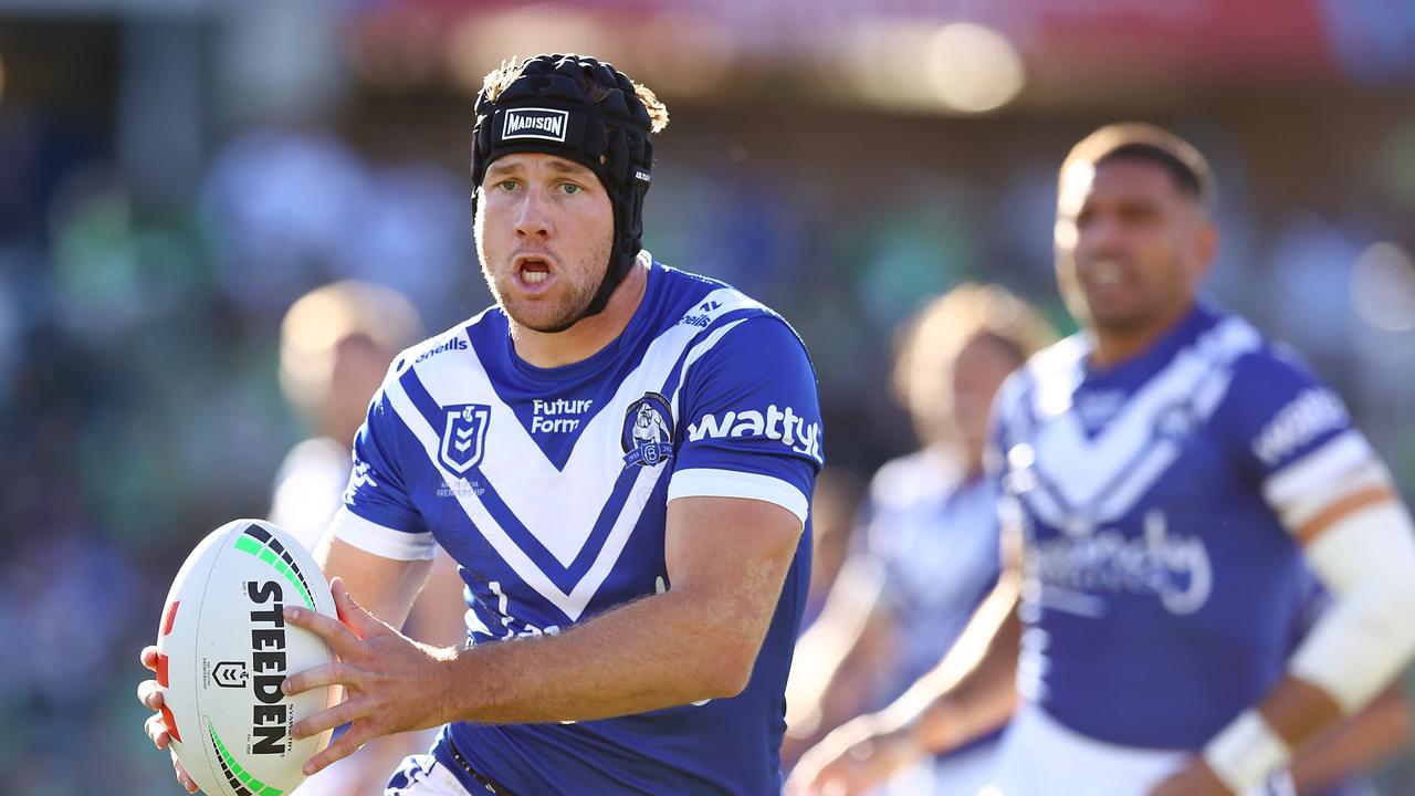 Bulldogs silence critics with all-time comeback as Raiders fade again