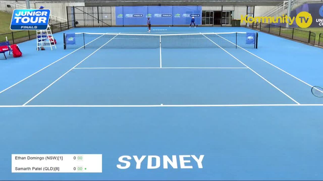 Replay: Ethan Domingo v Samarth Patel (Under-14 Boys Singles SF) – 2024 Tennis Australia Junior Tour Masters U12, U14 Day 6