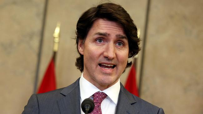 Canada's Prime Minister Justin Trudeau. Picture: AFP