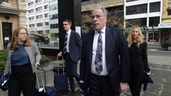 Linda Reynolds’ lawyer Martin Bennett. Picture: NewsWire / Sharon Smith