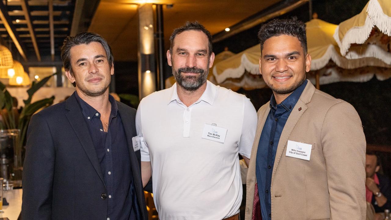 Jared Ooi, Tim McKay and Millo Hosseini Gold Coast Business Excellence Awards for The Pulse Picture: Celeste Humphrey