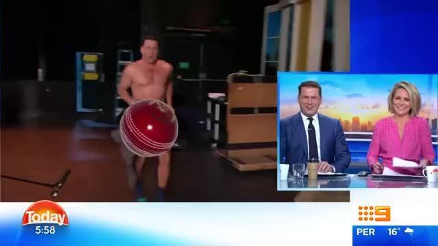 Karls naked run - The Today show