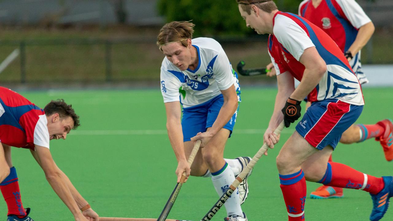 Liam Hart in action for Pine Rivers St Andrews. Picture: Andrew Blanchard