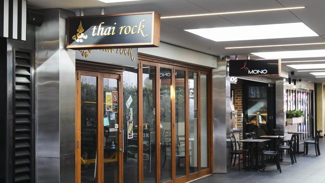 Multiple infections were yesterday linked to Thai Rock restaurant at Wetherill Park. Picture: Dylan Robinson