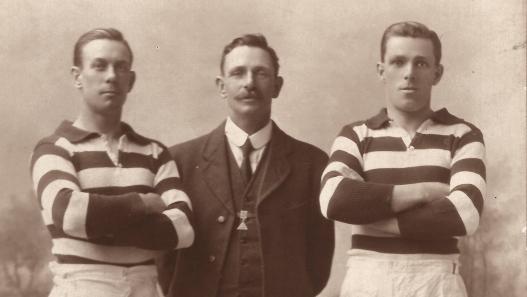 Teddy, Cliff and Bert Rankin. Picture: Bob Gartland Collection