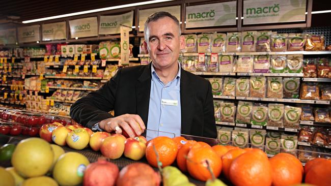 Woolworths CEO Brad Banducci: ‘There are always places you can continue to evolve the business even if you can’t at the moment unfortunately in NSW and Victoria.’ Picture: Adam Yip