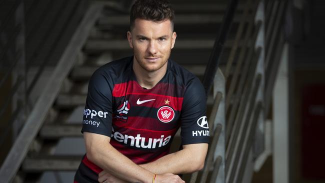 Alex Baumjohann has found playing in the A-League ‘different and fun’          Picture: Justin Lloyd.