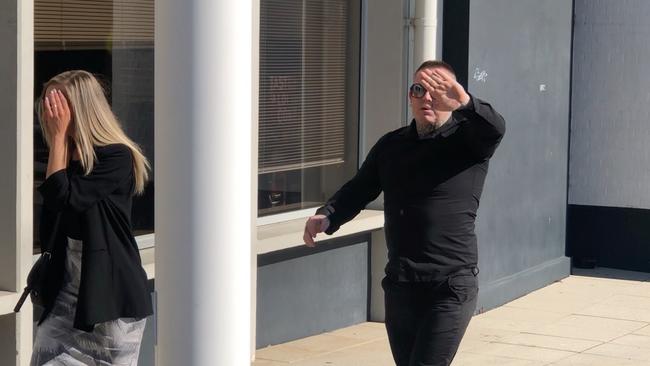 Steven Valesini enters Penrith Local Court on July 9 before he was jailed for 18 months. He has now successfully shortened his stay behind bars to twelve months.