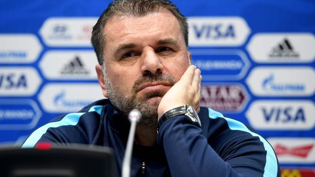 Ange Postecoglou expects the Socceroos to give a Germany a tough game.