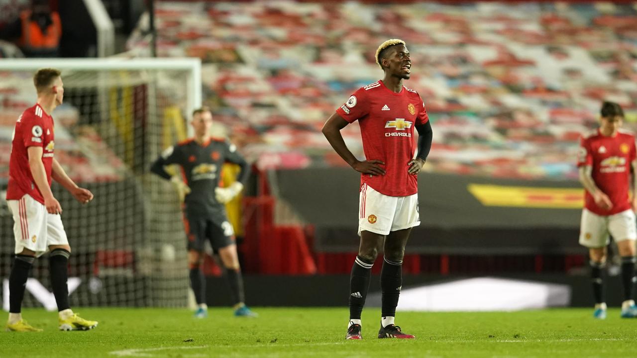 Manchester United were resoundly beaten. (Photo by Dave Thompson - Pool/Getty Images)