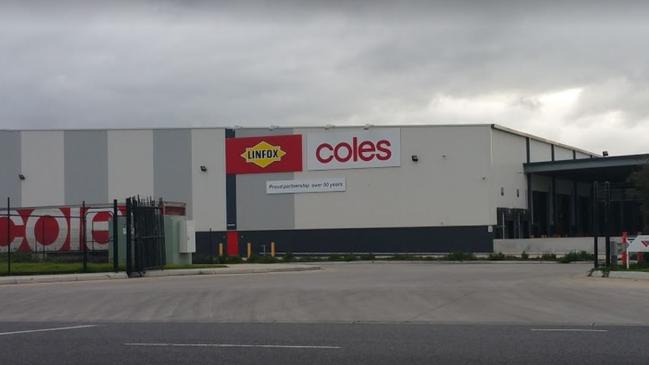 The Coles frozen warehouse in Laverton. Picture: Google Maps