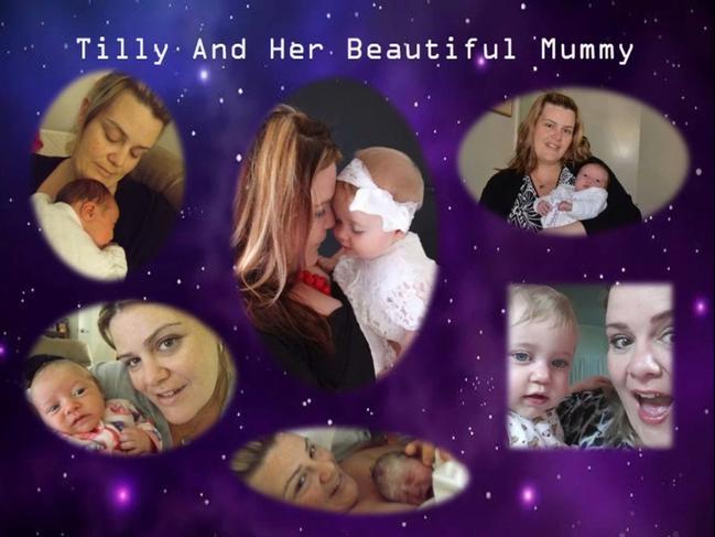 A photo tribute was shared, showing Jodie Russell in all stages of her life, from childhood to her school years, times with family and friends and welcoming her daughter Tilly into the world.