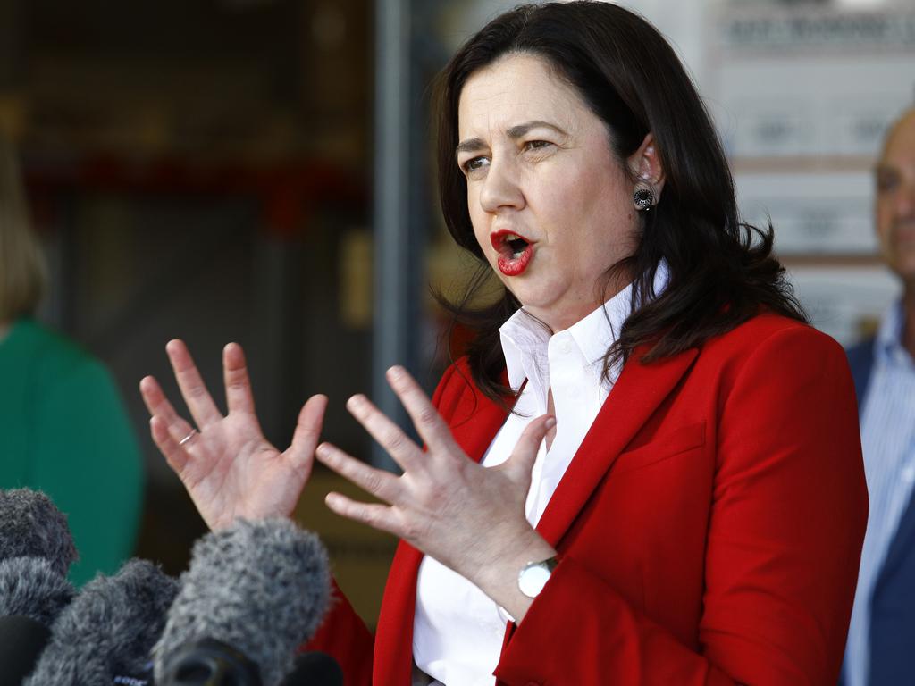 Queensland Premier Annastacia Palaszczuk says she and her government have been subjected to relentless political attacks. Picture: NCA NewsWire / Sarah Marshall