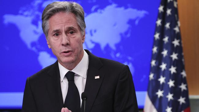 US Secretary of State Antony Blinken has spoken of giving countries a choice between the US and China, rather than forcing them to choose. Picture: AFP