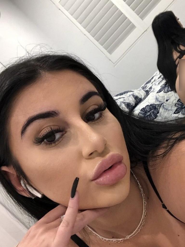 Testa posts ‘provocative’ images of herself online. Picture: Onlyfans/Mikaela Testa