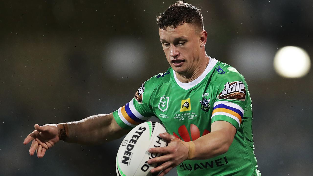 Jack Wighton is pushing hard for the Blues five-eighth role.