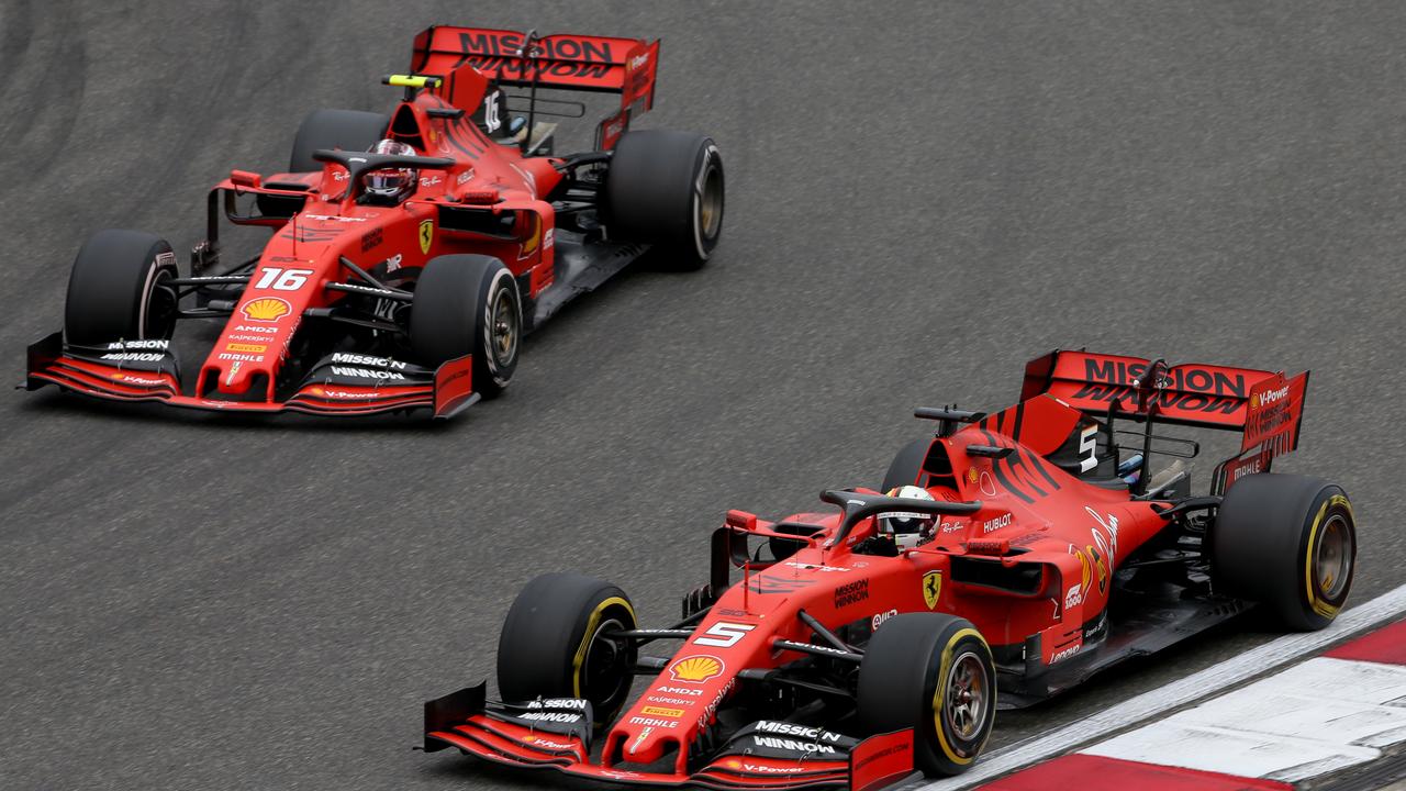Sebastian Vettel and Charles Leclerc have so far only managed one podium each this season.