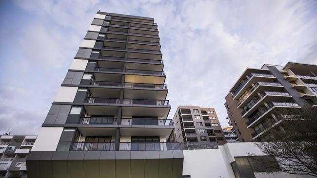 Mascot Towers has 132 homes. Picture: Damian Shaw