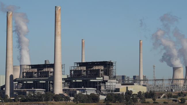 The Liddell coal-fired power station in the NSW Hunter Valley. Picture: David Swift