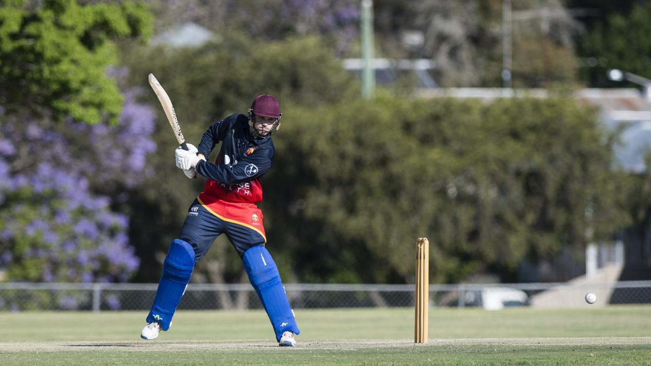 Ben Brocherie bats for Metropolitan-Easts. Picture: Kevin Farmer