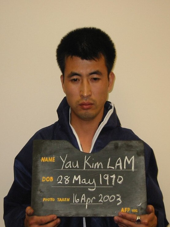 Pong Su drug bust: Mugshot of Yau Kim Lam. Picture: AFP